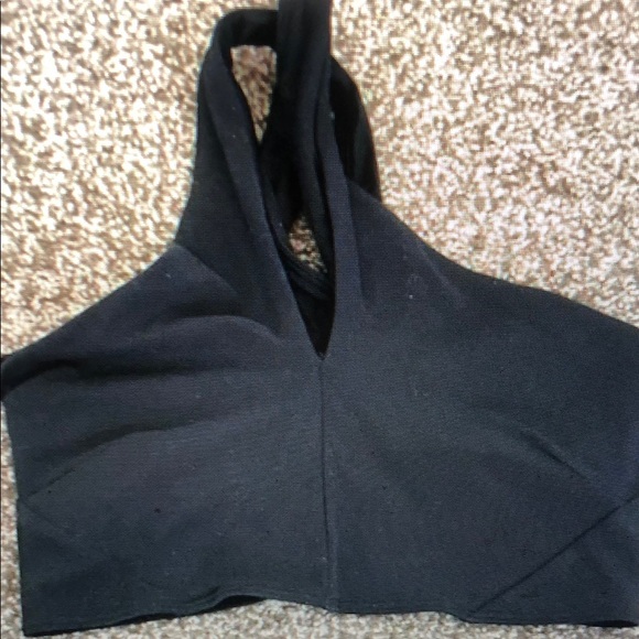 Tops - Black Halter Top